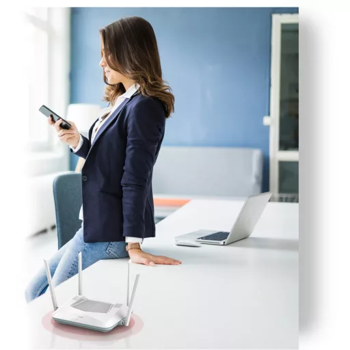 D-Link R32 vezetéknélküli router Gigabit Ethernet Kétsávos (2,4 GHz / 5 GHz) Fehér
