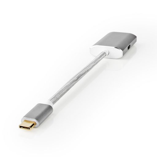 Nedis CCTB64580AL02 video átalakító kábel 0,2 M USB C-típus Mini DisplayPort Ezüst