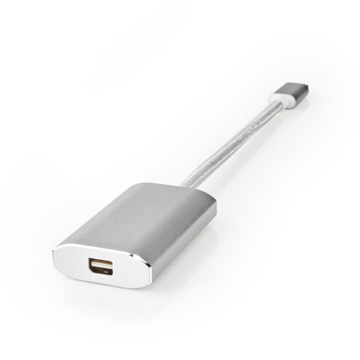 Nedis CCTB64580AL02 video átalakító kábel 0,2 M USB C-típus Mini DisplayPort Ezüst