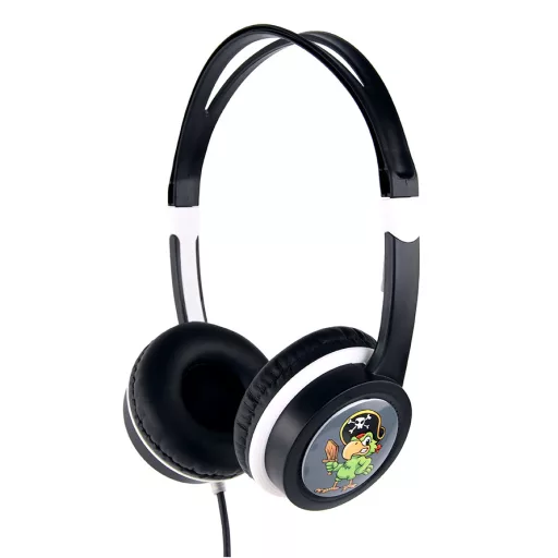 Gembird MHP-JR-BK fejhallgató és headset Vezetékes Fejpánt Zene Fekete
