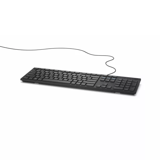 DELL KB216 billentyűzet Univerzális USB QWERTY Nemzetközi amerikai Fekete