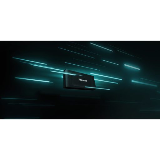 Kingston Technology XS1000 1 TB USB C-típus 3.2 Gen 2 (3.1 Gen 2) Fekete