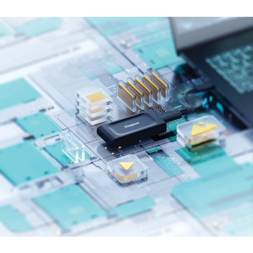 Kingston Technology XS1000 1 TB USB C-típus 3.2 Gen 2 (3.1 Gen 2) Fekete