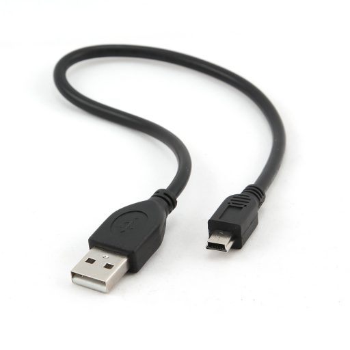 Gembird 0.3m USB 2.0 A/mini-USB M USB kábel 0,3 M USB A Micro-USB A Szürke