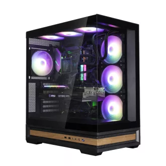 Zalman P40 NAMU BLACK Midi Tower Fekete