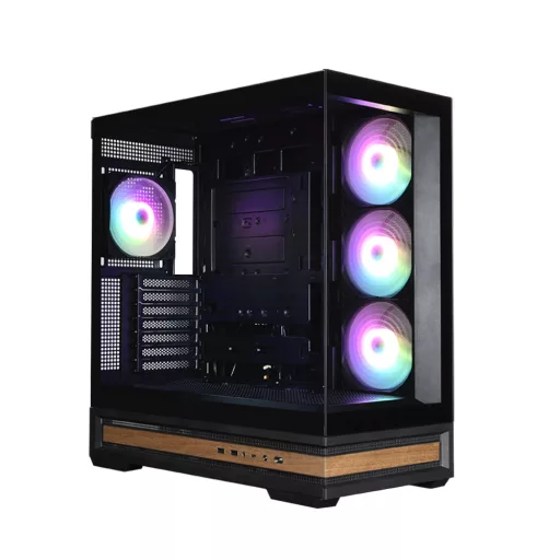 Zalman P40 NAMU BLACK Midi Tower Fekete