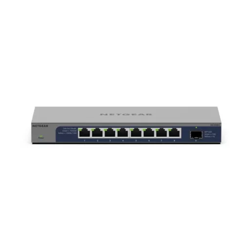 NETGEAR GS108X Beállítást nem igénylő (unmanaged) L2 Gigabit Ethernet (10/100/1000) Szürke