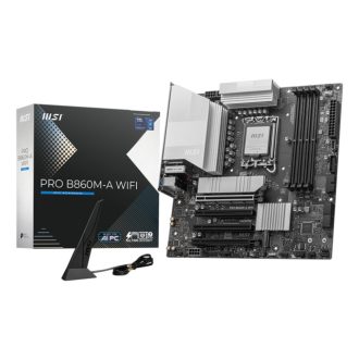   MSI PRO B860M-A WIFI Intel B860 LGA 1851 (Socket V1) Micro ATX