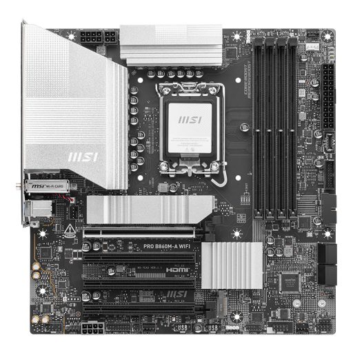 MSI PRO B860M-A WIFI Intel B860 LGA 1851 (Socket V1) Micro ATX