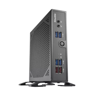   Shuttle DS50U3 PC/munkaállomás alapgép 1,3 liter méretű számítógép Fekete i3-1315U
