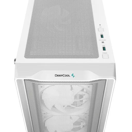 DeepCool CC560 MESH V2 WH Midi Tower Fehér