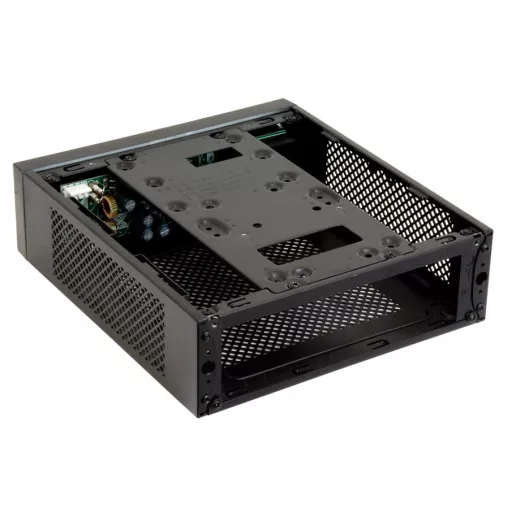 Chieftec IX-03B Mini Tower Fekete 85 W