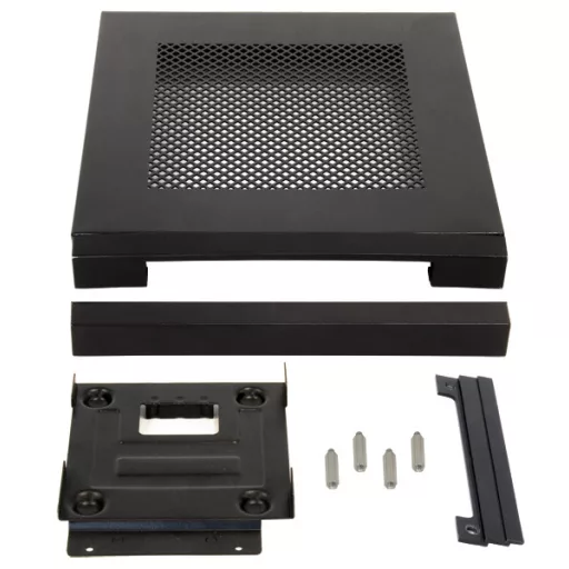 Chieftec IX-03B Mini Tower Fekete 85 W