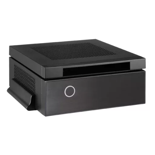 Chieftec IX-03B Mini Tower Fekete 85 W