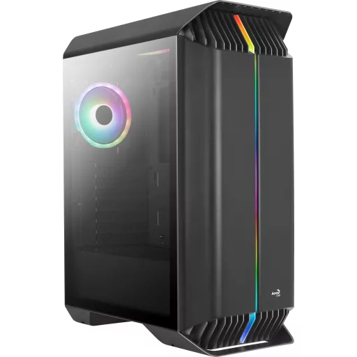 Aerocool Gladiator Duo Midi Tower Fekete