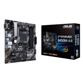 ASUS PRIME B450M-A II AMD B450 AM4 foglalat Micro ATX