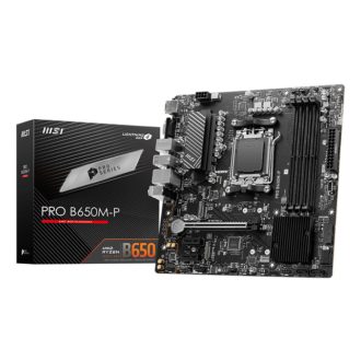 MSI PRO B650M-P AMD B650 Socket AM5 Micro ATX