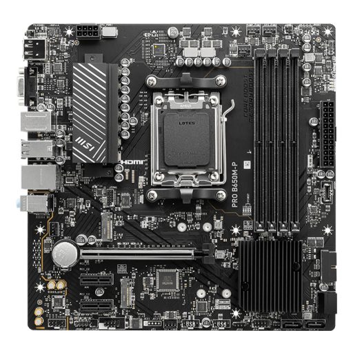 MSI PRO B650M-P AMD B650 Socket AM5 Micro ATX