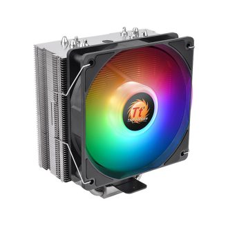   Thermaltake UX 210 ARGB Processzor Hűtő 12 cm Fekete, Fehér