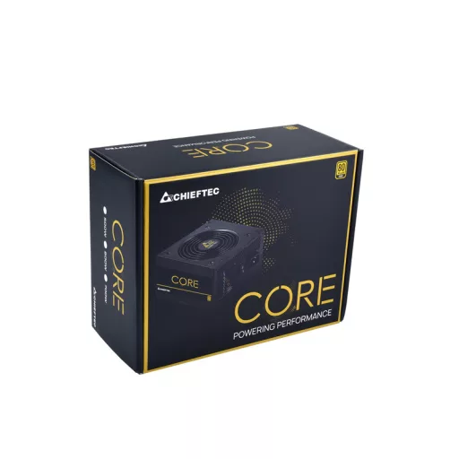 Chieftec Core BBS-500S 500 W 24-pin ATX PS/2 Fekete