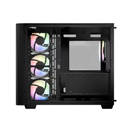 LC-Power LC-8001B-ON Midi Tower Fekete
