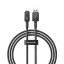 Baseus Unbreakable USB A to iP cable 1 m 5V-2.4A Black