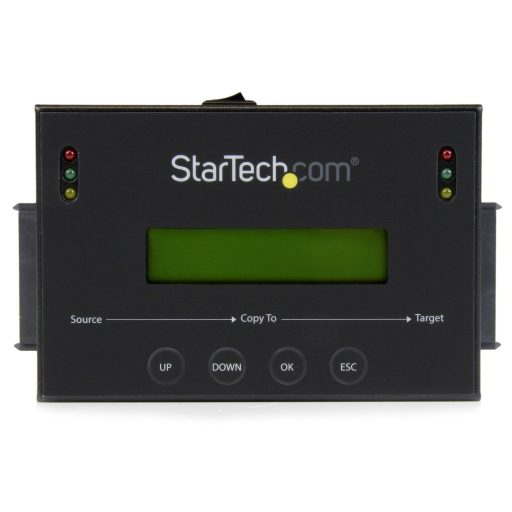 StarTech.com SATDUP11IMG duplikátor HDD/SSD másoló Fekete