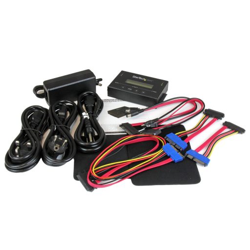 StarTech.com SATDUP11IMG duplikátor HDD/SSD másoló Fekete