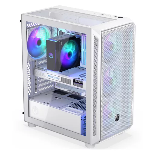ENDORFY ARX 500 ARGB White Midi Tower Fehér