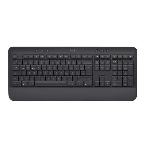 Logitech 920-010913 billentyűzet Irodai Bluetooth QWERTZ Német Grafit