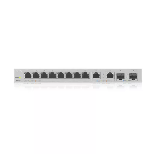 Zyxel XGS1210-12-ZZ0102F hálózati kapcsoló Vezérelt Gigabit Ethernet (10/100/1000) Szürke