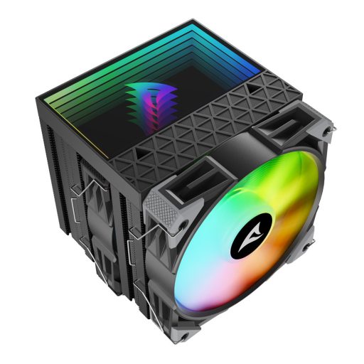 Sharkoon A60 RGB Processzor Hűtő 12 cm Fekete 1 db