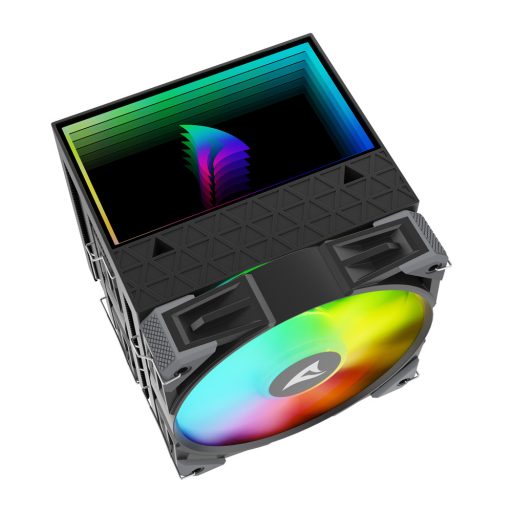 Sharkoon A60 RGB Processzor Hűtő 12 cm Fekete 1 db