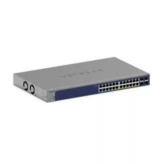   NETGEAR GS728TXUP Vezérelt Gigabit Ethernet (10/100/1000) Ethernet-áramellátás (PoE) támogatása 1U Szürke