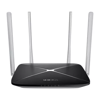   Mercusys MB135-4G vezetéknélküli router Fast Ethernet Kétsávos (2,4 GHz / 5 GHz) Fekete