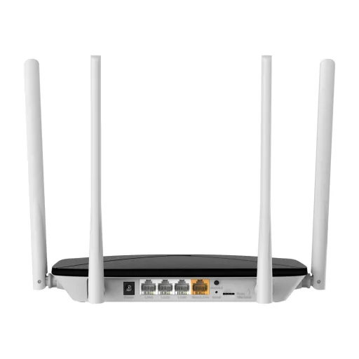 Mercusys MB135-4G vezetéknélküli router Fast Ethernet Kétsávos (2,4 GHz / 5 GHz) Fekete