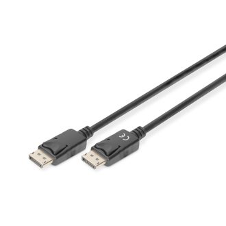 Digitus DB-340100-030-S DisplayPort kábel 3 M Fekete