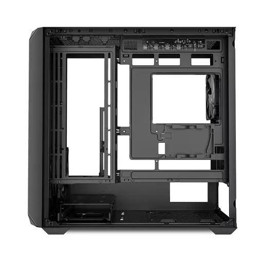 Sharkoon MK2 RGB Micro Tower Fekete