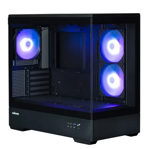 Zalman P30 Mini Tower Fekete