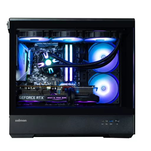 Zalman P30 Mini Tower Fekete