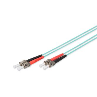   Digitus DK-2511-01/3 InfiniBand és száloptikai kábel 1 M ST I-VH Türkizkék