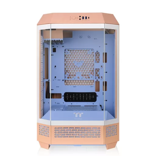 Thermaltake Tower 300 Peach Fuzz Micro Tower Barack