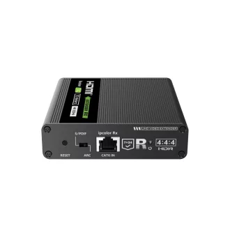 Techly IDATA-EXT-676R AV receiver Fekete
