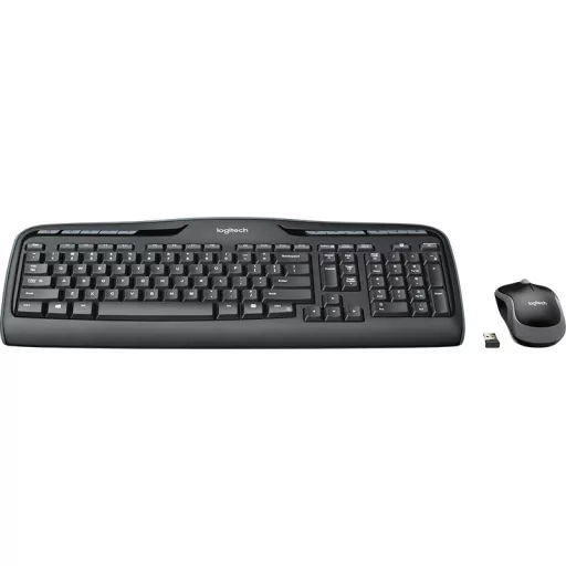 Logitech Wireless Combo MK330 billentyűzet Egér mellékelve Irodai Vezeték nélküli RF QWERTY Északi