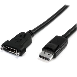 StarTech.com DPPNLFM3PW DisplayPort kábel 0,9 M Fekete