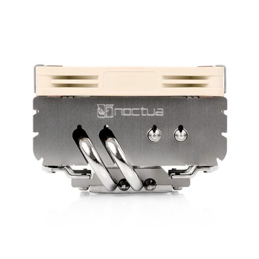 Noctua NH-L9X65 SE-AM4 számítógépes hűtőrendszer Processzor Hűtő Bézs, Barna, Rozsdamentes acél