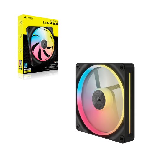 Corsair iCUE LINK LX140-R RGB 14 cm Fekete 1 db