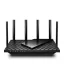 TP-Link Archer AXE75 vezetéknélküli router Gigabit Ethernet Háromsávos (2,4 GHz / 5 GHz / 6 GHz) Fekete