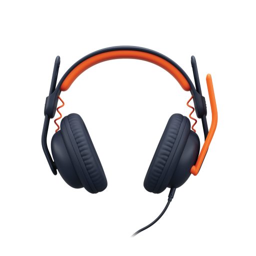 Logitech 981-001389 fejhallgató és headset Vezetékes Fejpánt Oktatás Kék, Narancssárga