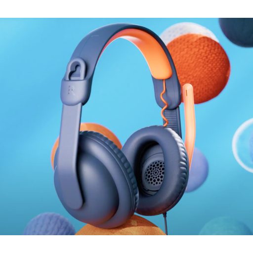 Logitech 981-001389 fejhallgató és headset Vezetékes Fejpánt Oktatás Kék, Narancssárga
